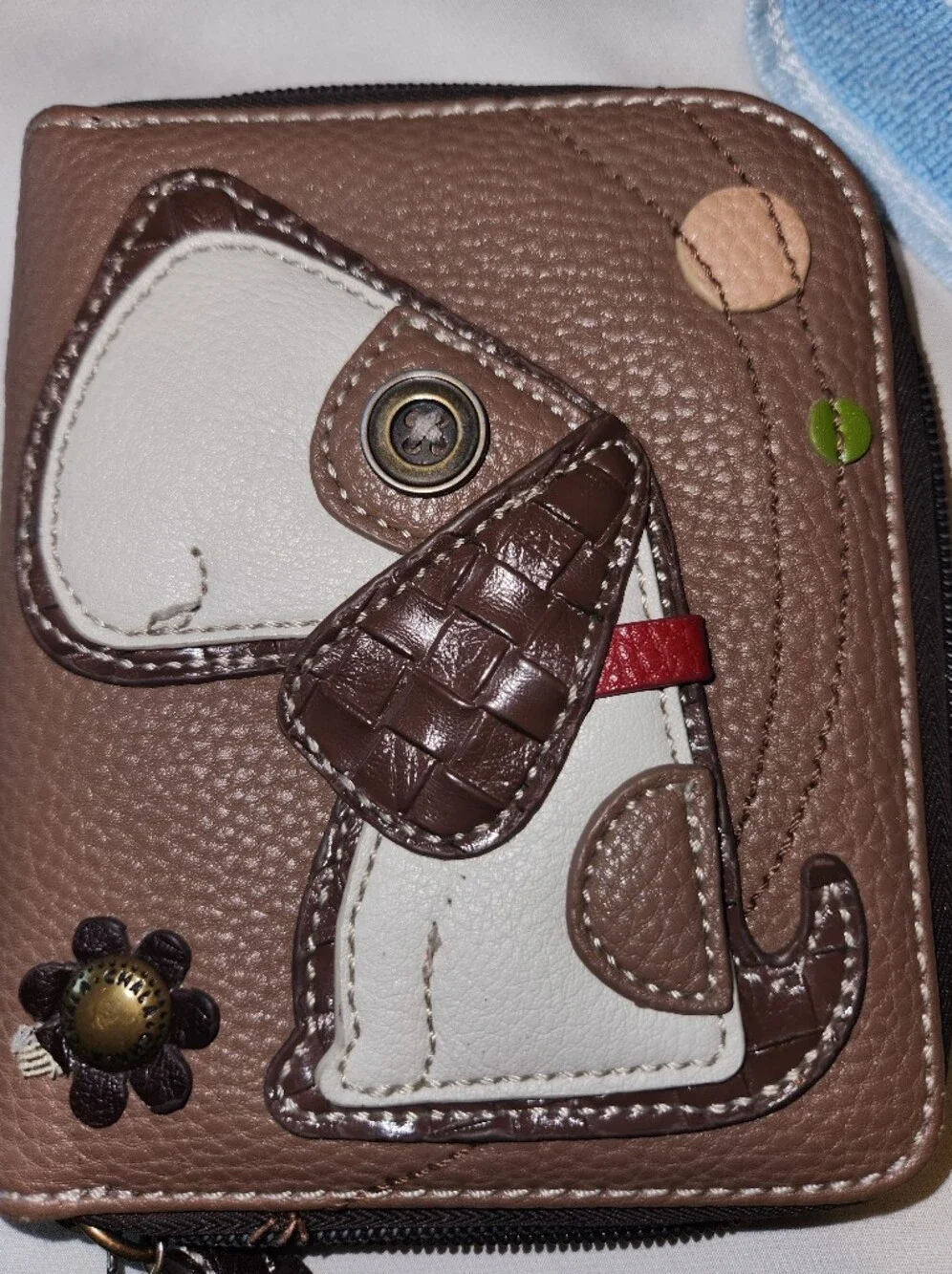 Chala  Dog Vegan Leather Wallet